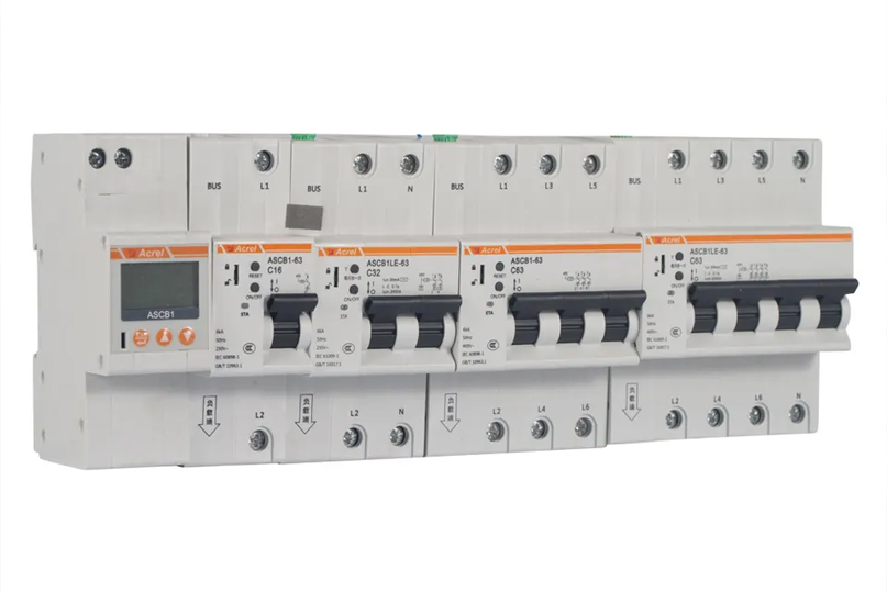 Noord-Macedonië Gostivar stadsstraatverlichting ASCB1 slimme stroomonderbreker